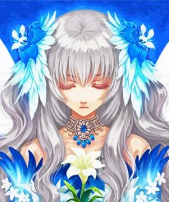 Aesthetic Anime Angel Diamond Painting
