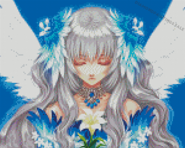 Aesthetic Anime Angel Diamond Painting