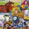 Aesthetic Farm With Animals Diamond Painting