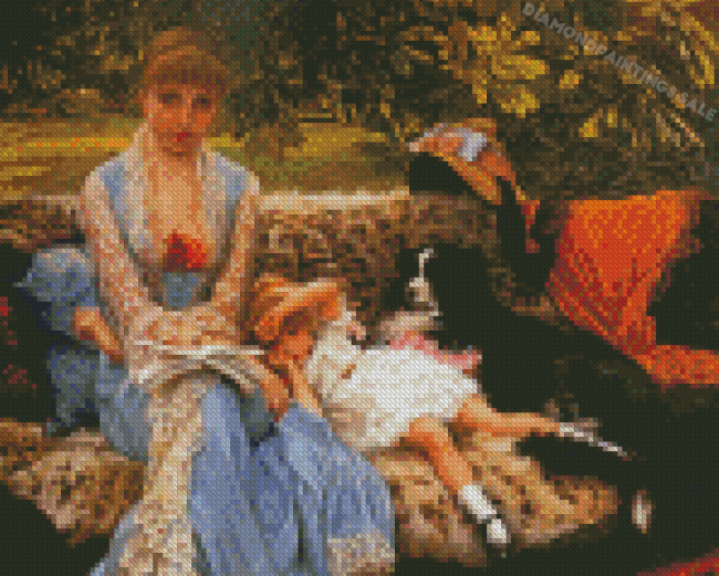 Aesthetic Mother And Daughter By Borsos Diamond Painting