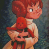 Aesthetic Princess Leia Baby Diamond Painting