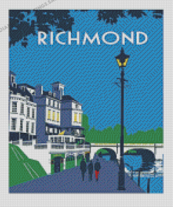 Aesthetic Richmond Bridge Diamond Painting