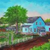 Aesthetic Country House Diamond Painting