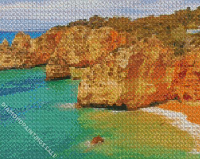 Alvor Beach Diamond Painting