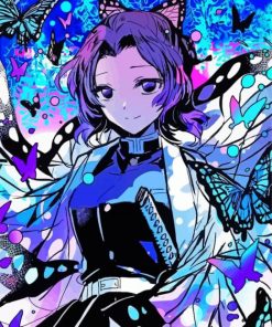 Anime Butterfly Diamond Painting