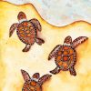 Baby Turtles By Sea Diamond Painting