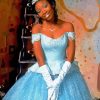 Black Cinderella Diamond Painting