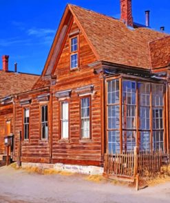 Bodie Western House USA Diamond Painting