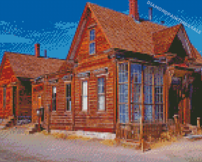 Bodie Western House USA Diamond Painting