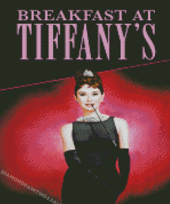 Breakfast At Tiffany's Movie Poster Diamond Painting