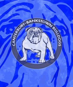 Canterbury Bankstown Bulldogs Logo Diamond Painting