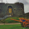 Carrickfergus Medieval Castle Diamond Painting