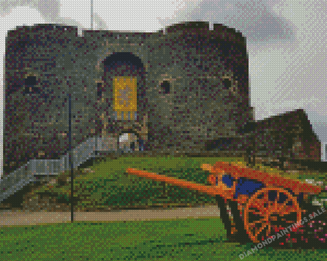 Carrickfergus Medieval Castle Diamond Painting