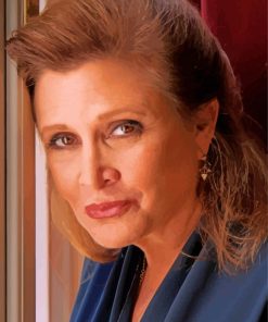 Carrie Fisher Diamond Painting