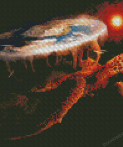 Discworld Turtle Diamond Painting