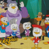 DuckTales Characters Poster Diamond Painting