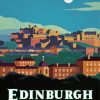Edinburgh Scotland Poster Diamond Painting