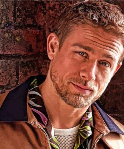 English Actor Charlie Hunnam Diamond Painting