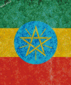 Flag Of Ethiopia Diamond Painting