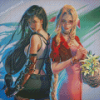 Final Fantasy VII Characters Diamond Painting