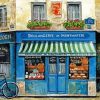 French Bakery Store Diamond Painting