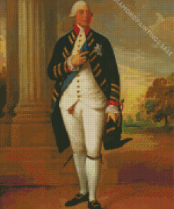 King George III Of United Kingdom Diamond Painting