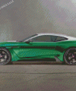 Green Aston Martin DB11 Diamond Painting