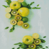 Green Fruits Diamond Painting