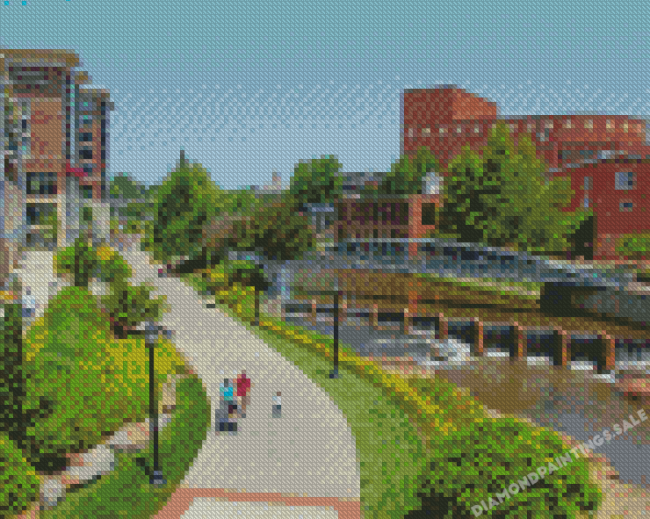 Greenville City Diamond Painting