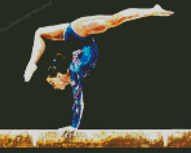 Gymnastic Player Diamond Painting