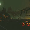 Halloween Night Landscape - 5D Diamond Painting