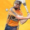 Hurling Player Art Diamond Painting