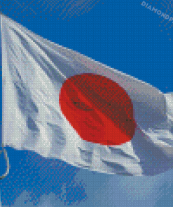 Japan Flag Diamond Painting