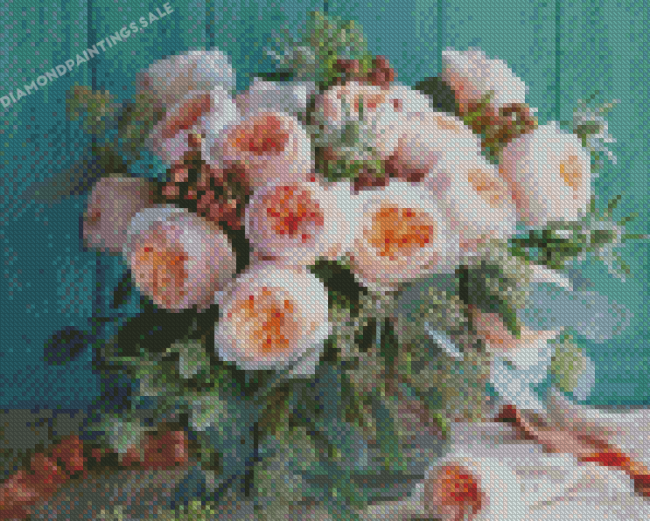 Juliet Roses Bouquet Diamond Painting