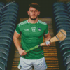 Limerick County Hurling Player Diamond Painting