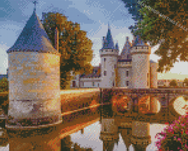 Loire Châteaux Diamond Painting