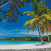 Magens Bay Beach Island Diamond Painting