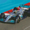 Mercedes F1 Car Diamond Painting