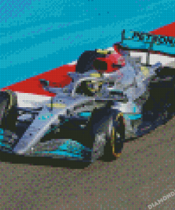 Mercedes F1 Car Diamond Painting