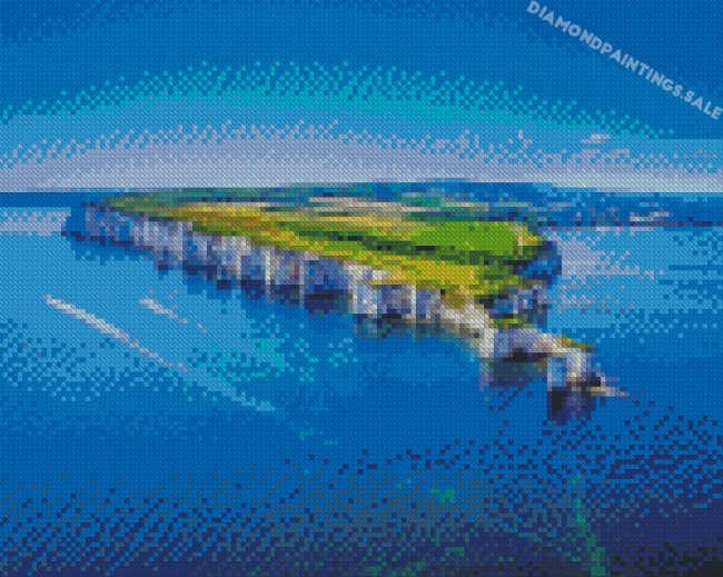 Old Harry Rocks And Studland Bay Diamond Painting