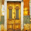 Old Yellow Door Diamond Painting