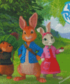 Peter Rabbit Animated Movie Diamond Painting