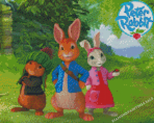 Peter Rabbit Animated Movie Diamond Painting