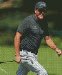 Phil Mickelson Golfer PGA Diamond Painting