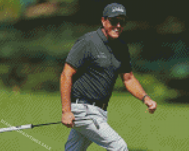 Phil Mickelson Golfer PGA Diamond Painting