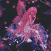 Pink Fairy Elf Diamond Painting