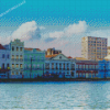 Recife Seaside Buildings Diamond Painting