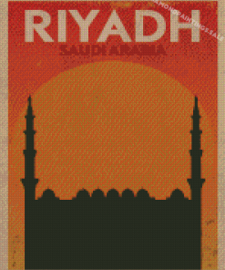 Riyadh Poster Diamond Painting