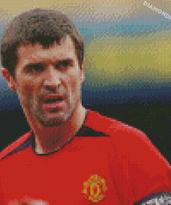 Roy Keane Diamond Painting