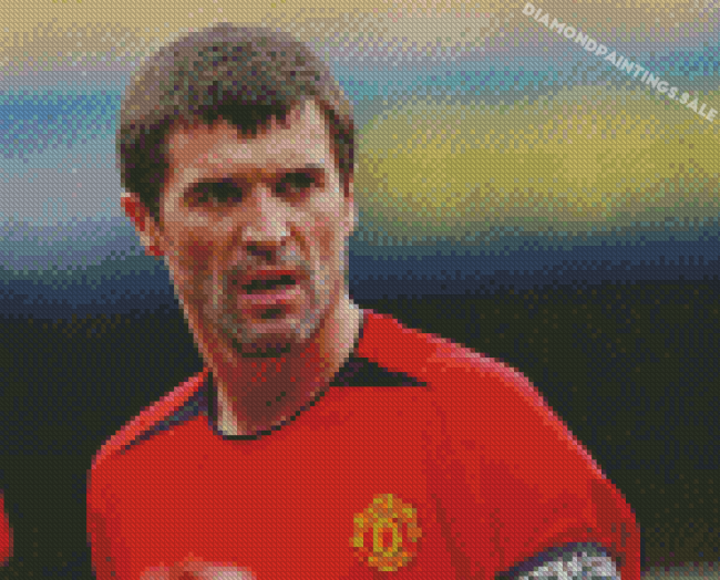 Roy Keane Diamond Painting